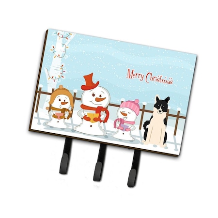 Carolines Treasures Merry Christmas Carolers Russo-European Laika Spitz Leash or Key Holder BB2360TH68